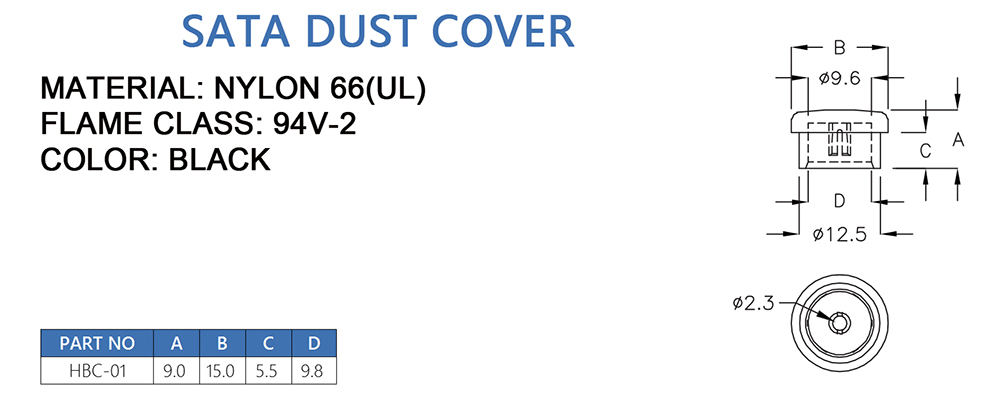 Dust cover HBC-01